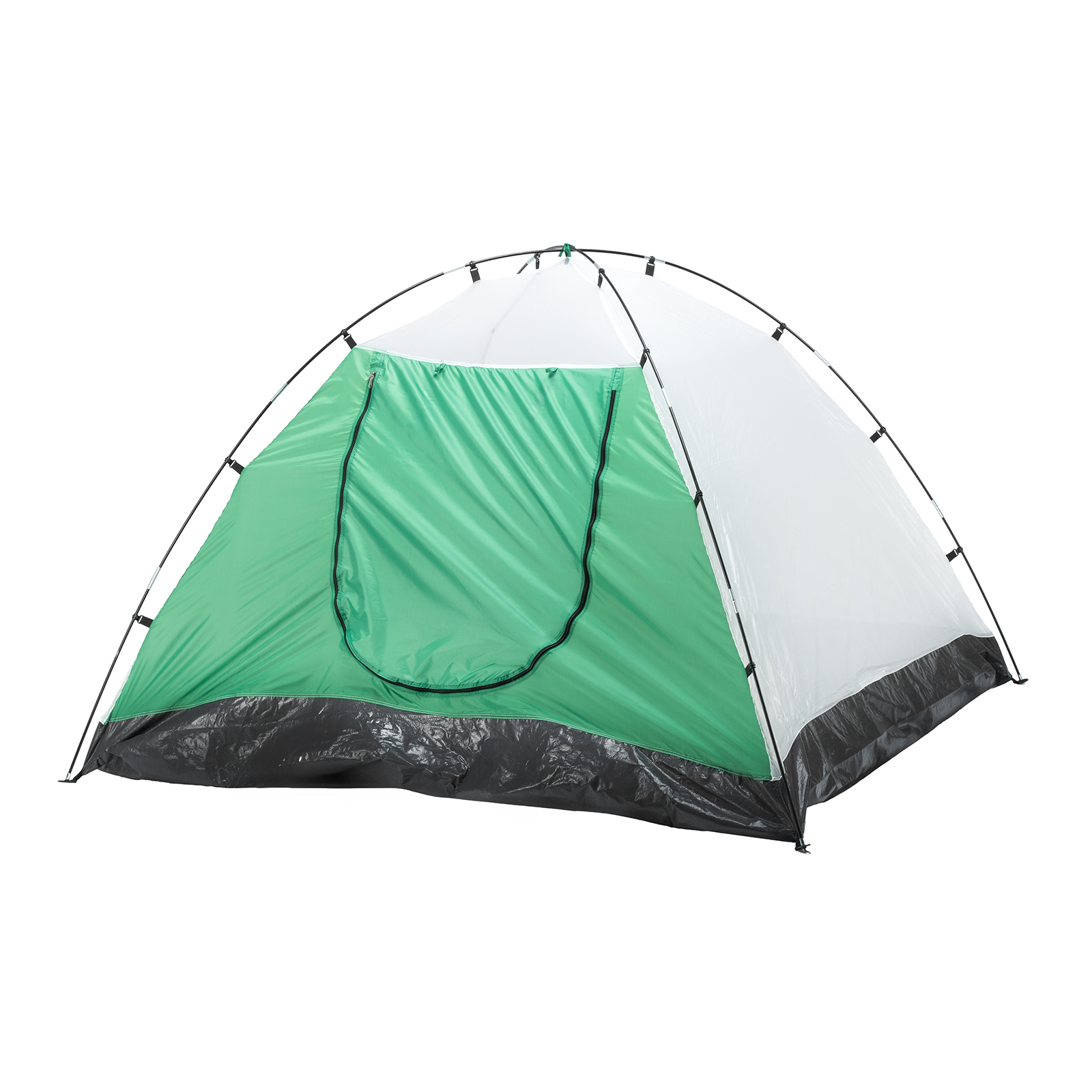 Палатка двухслойная трехместная 210 x 210 x 130 см, Camping Palisad