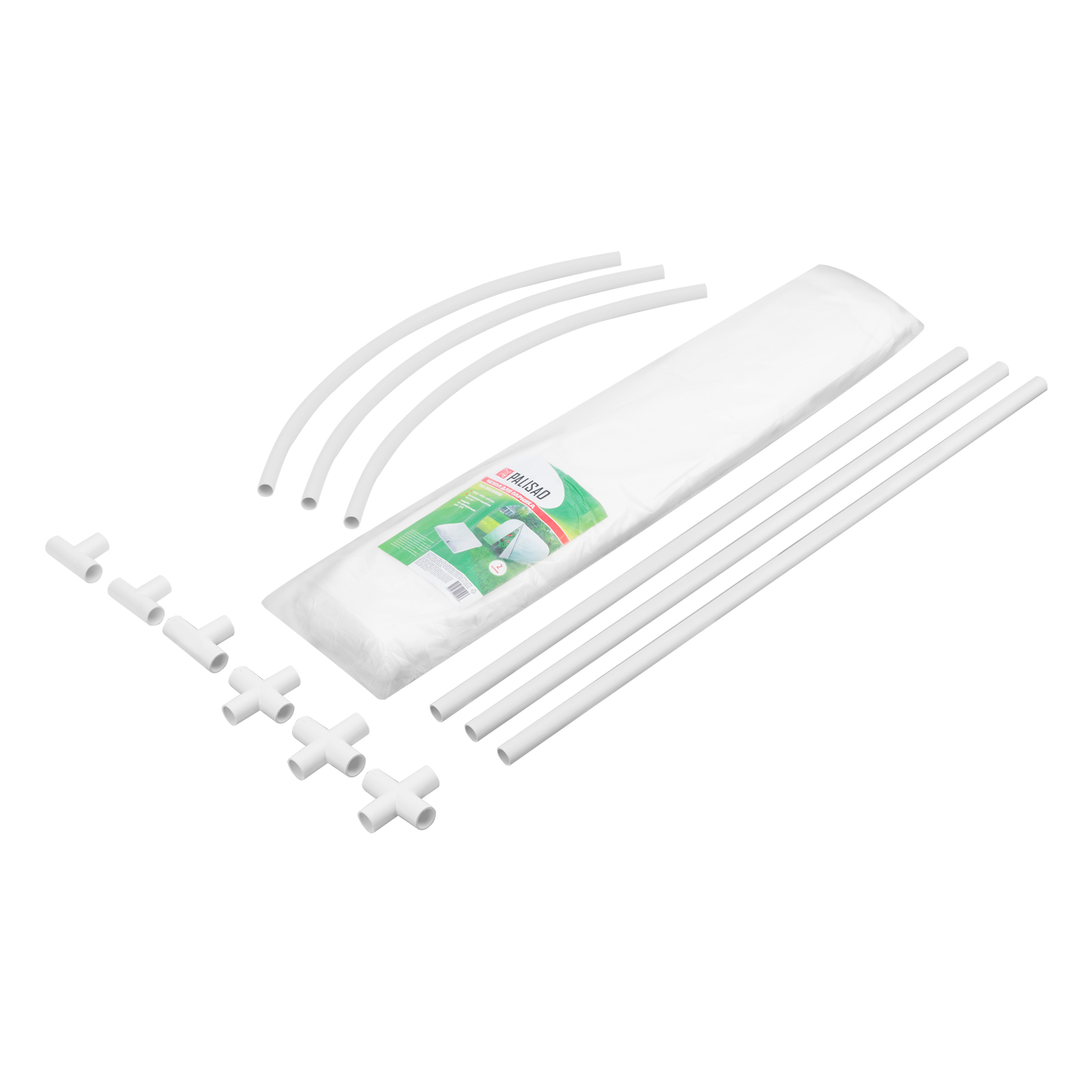 Парник с чехлом на молнии 300 х 110 см, СУФ 42 Palisad