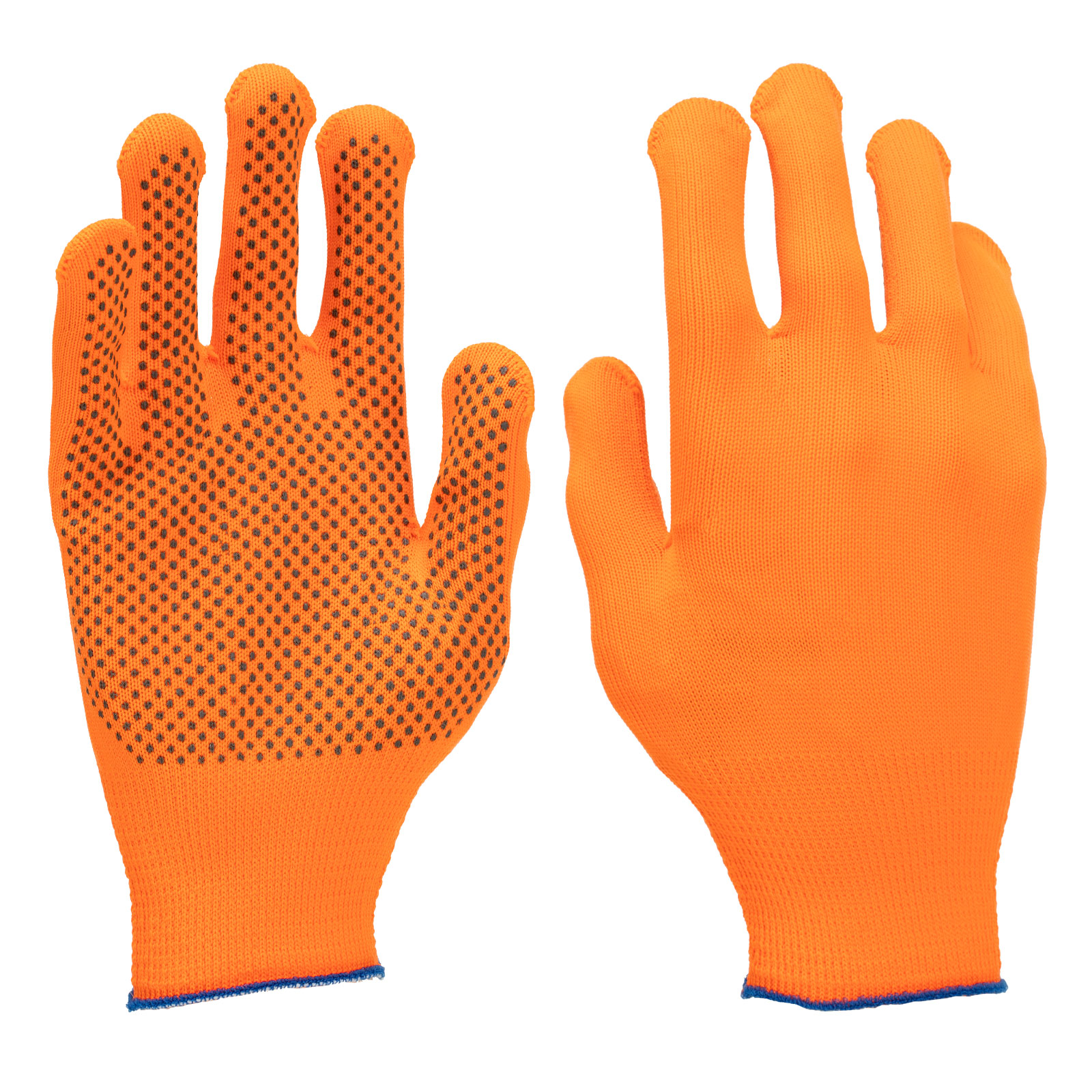 Перчатки в наборе, 5 пар, цвета в ассортименте, ПВХ точка, L, Palisad