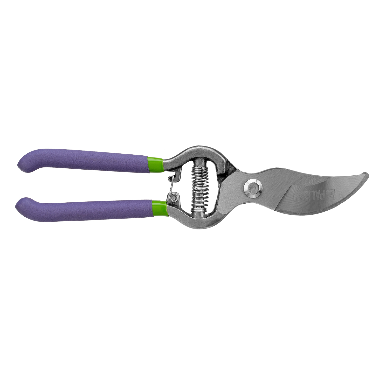 Секатор прямого реза, 255 мм, цельнокованый, металлические обрезиненные рукоятки, Palisad