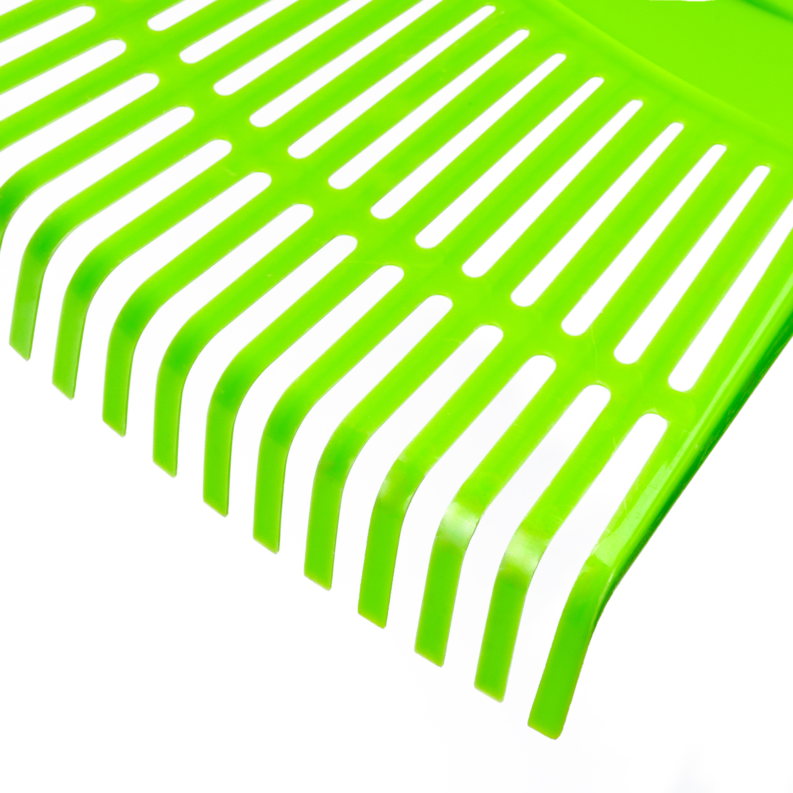 Грабли веерные пластиковые, 495 х 1680 мм, 23 плоских зуба, алюминиевый черенок, Palisad