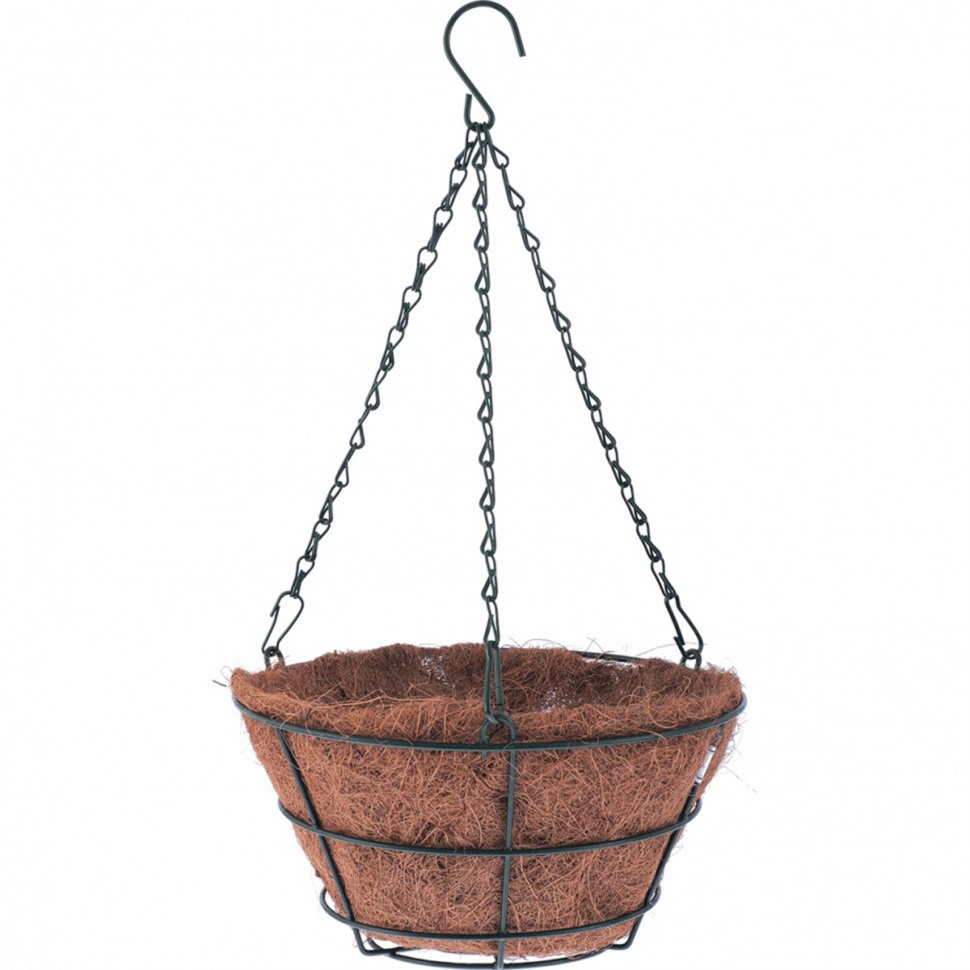 Кашпо подвесное Ротанг, полукруг D 30 см Palisad