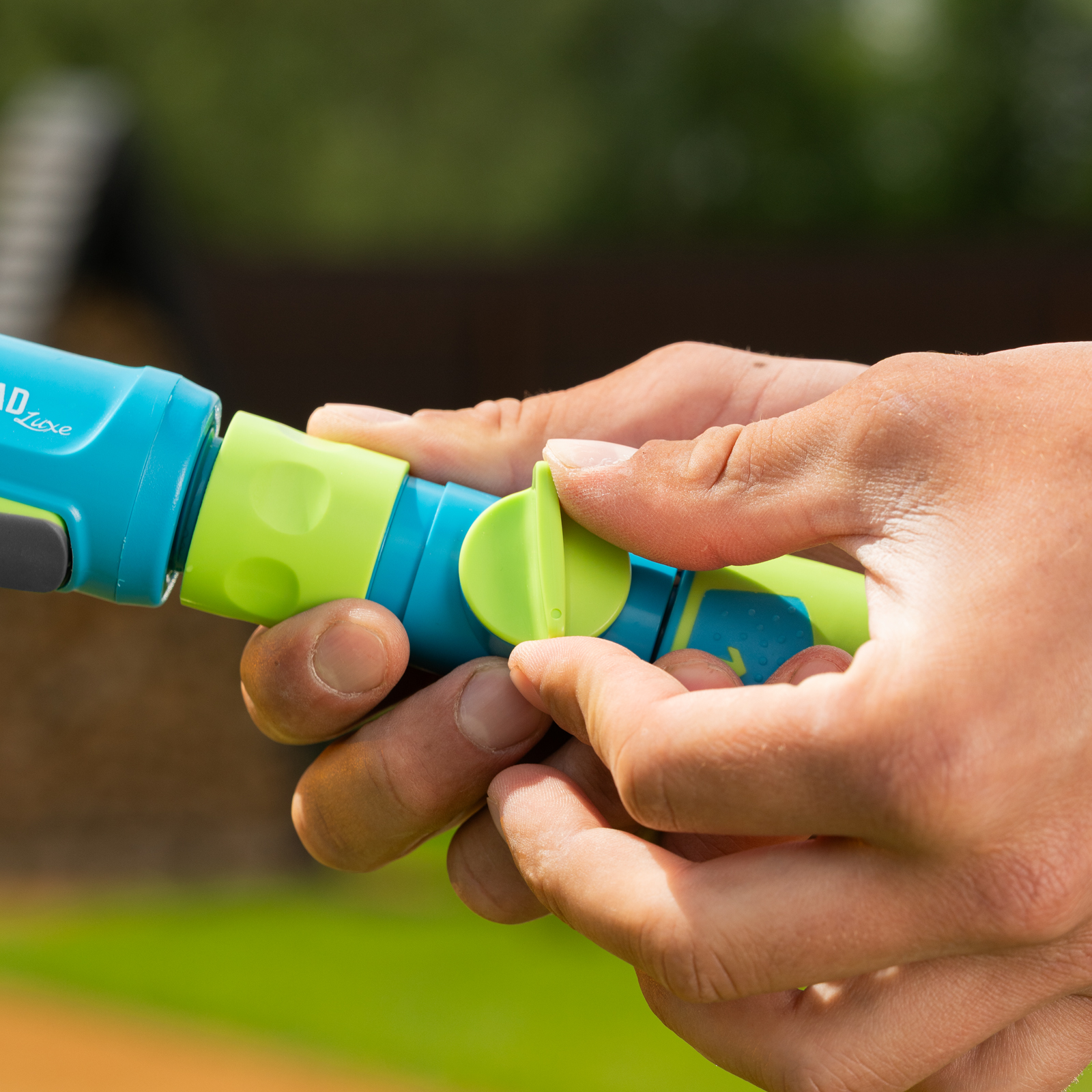 Соединитель штуцерный, с переключателем, Palisad Luxe