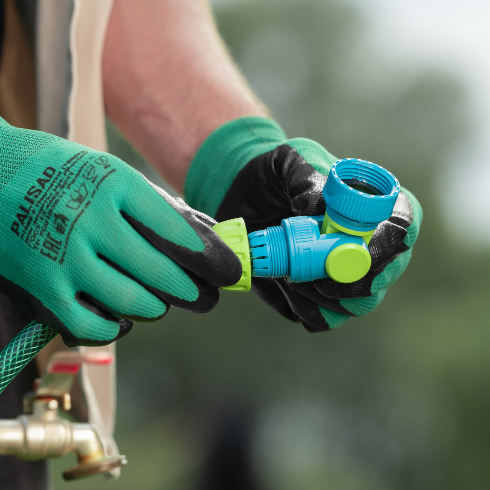 Переходник универсальный, с шарниром, 1/2-1'', Palisad Luxe