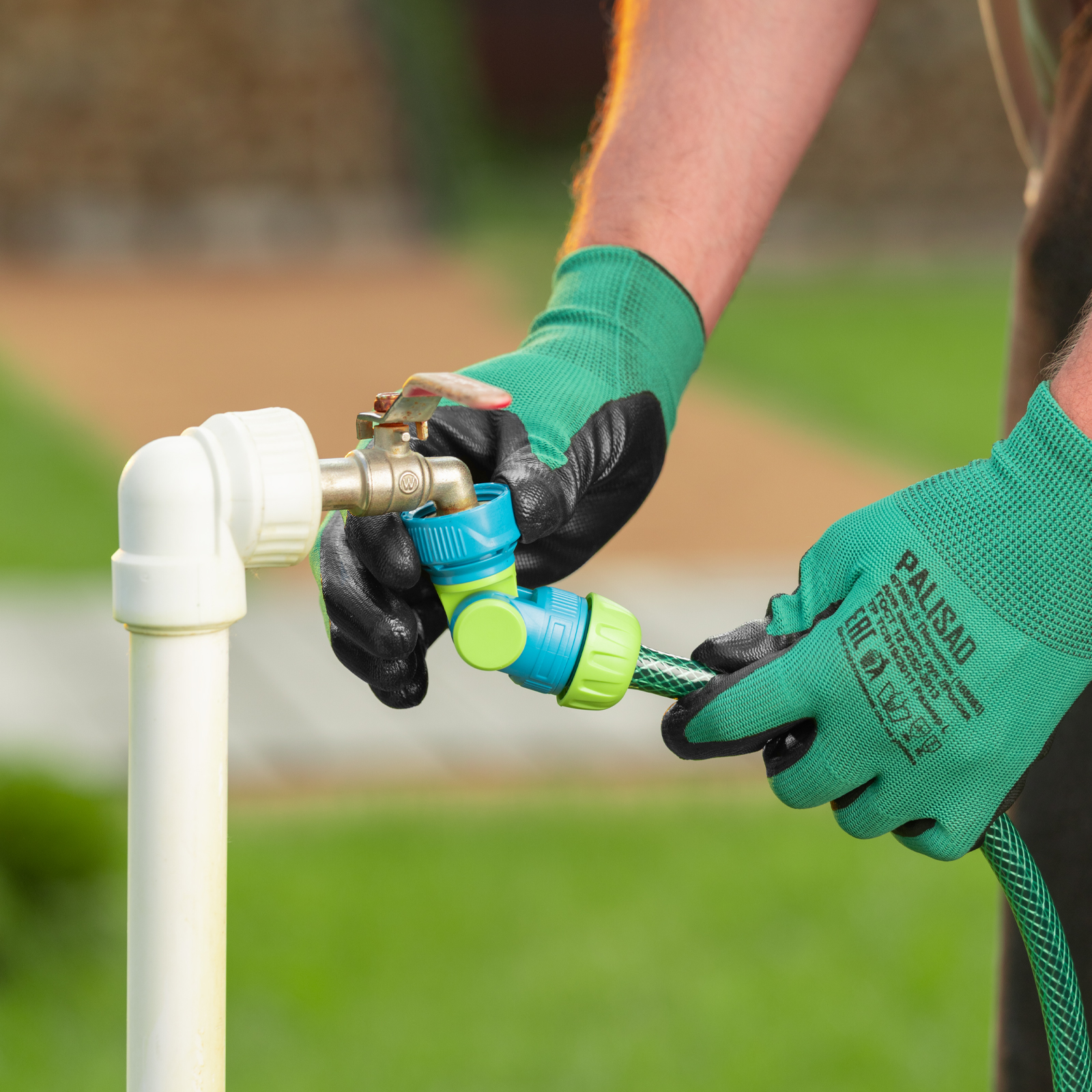 Переходник универсальный, с шарниром, 1/2-1'', Palisad Luxe