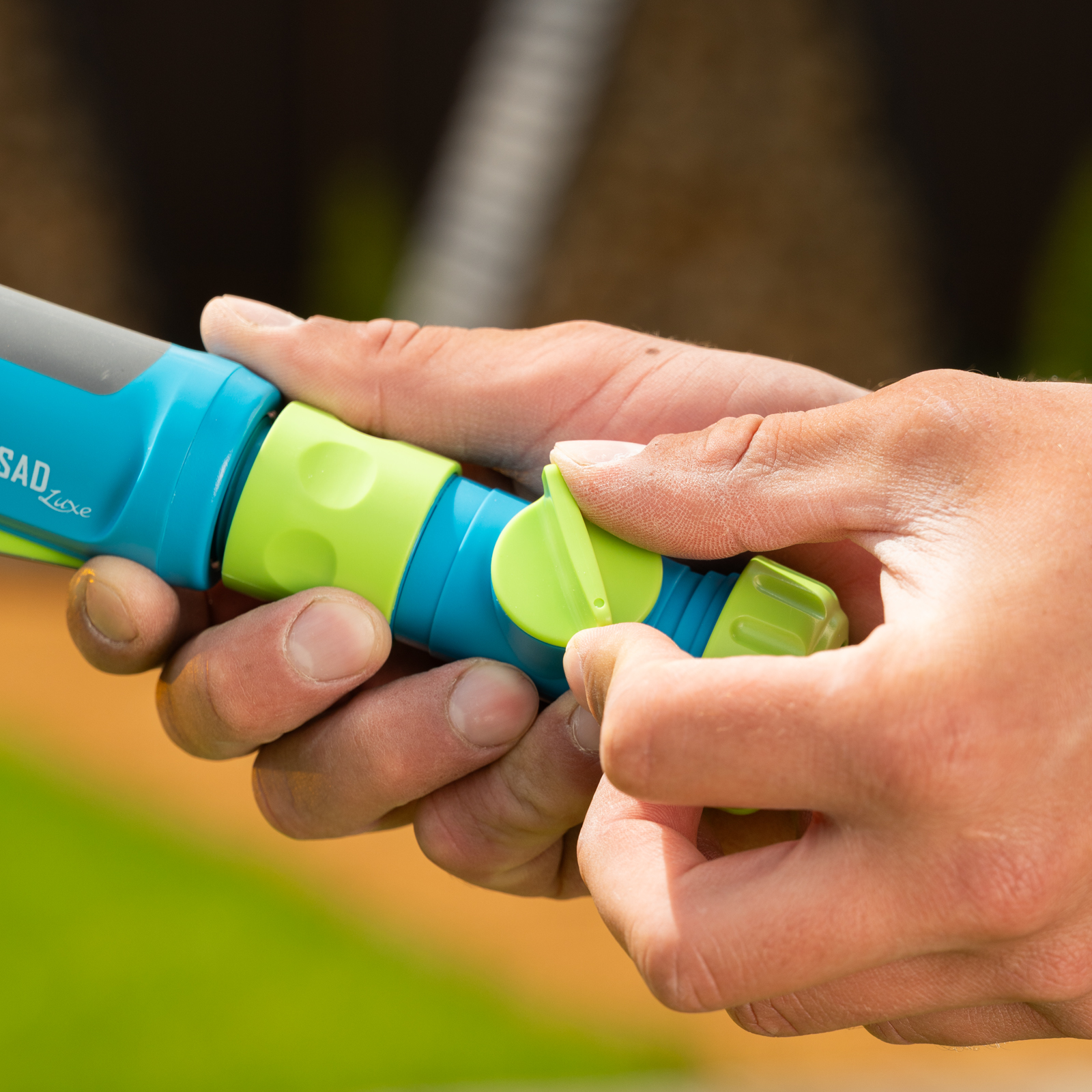 Соединитель быстросъемный, 3/4" с переключателем, LUXE Palisad