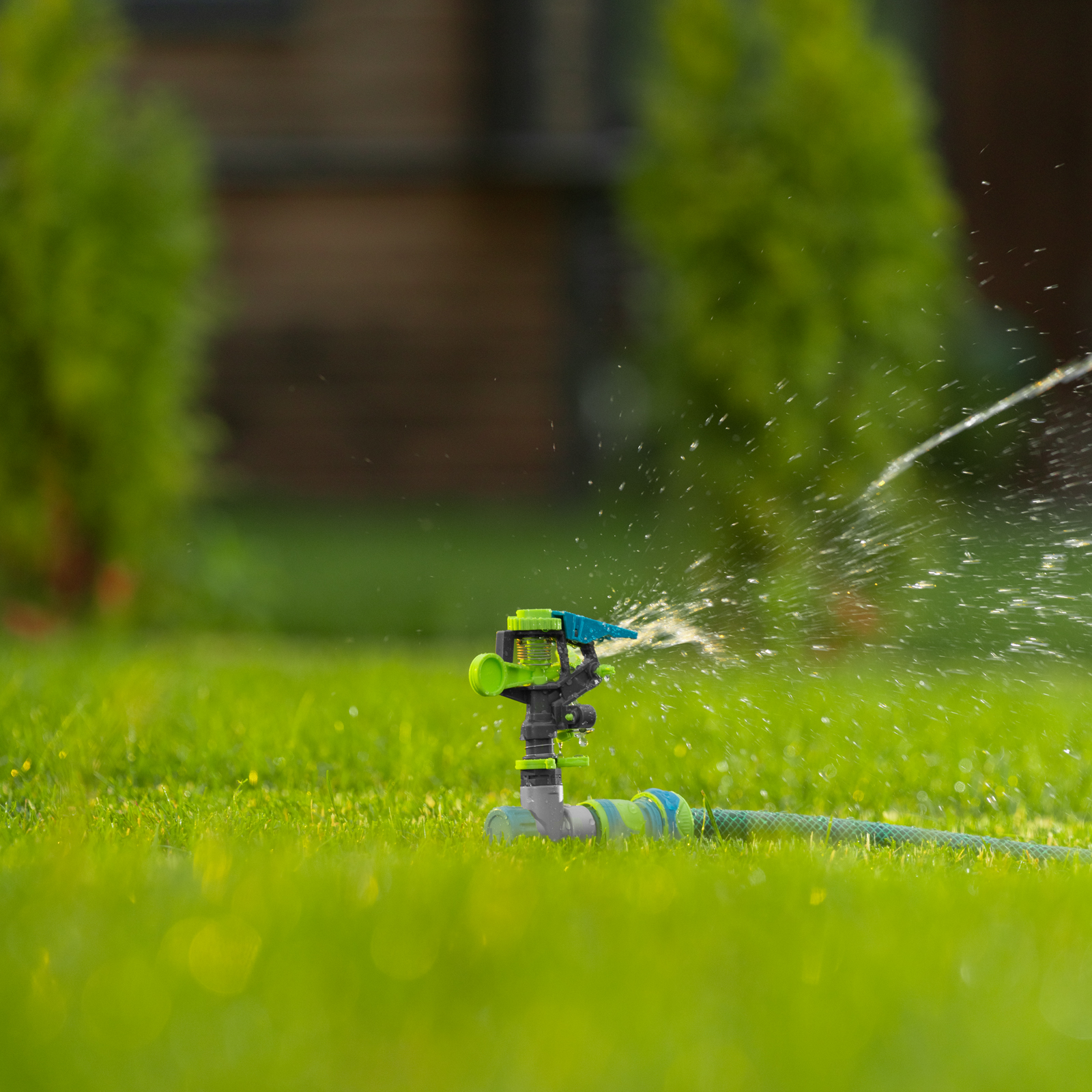 Разбрызгиватель усиленный, импульсный, с регулировкой угла горизонт распыления до 39 м Palisad