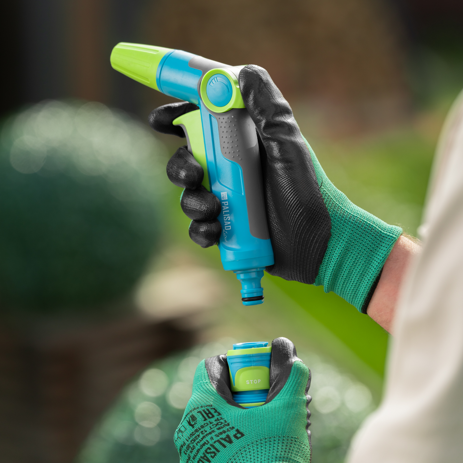 Пистолет-распылитель, регулируемый, с курком, LUXE Palisad