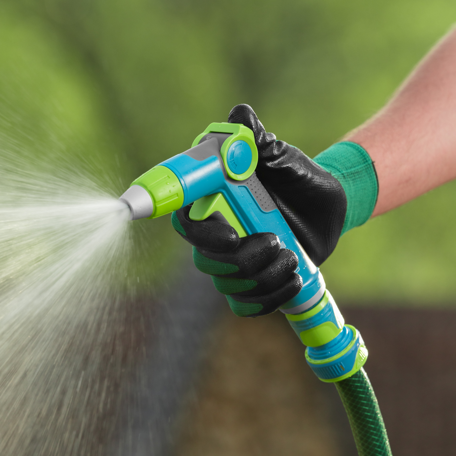 Пистолет-распылитель, регулируемый, металлический, с курком, LUXE Palisad