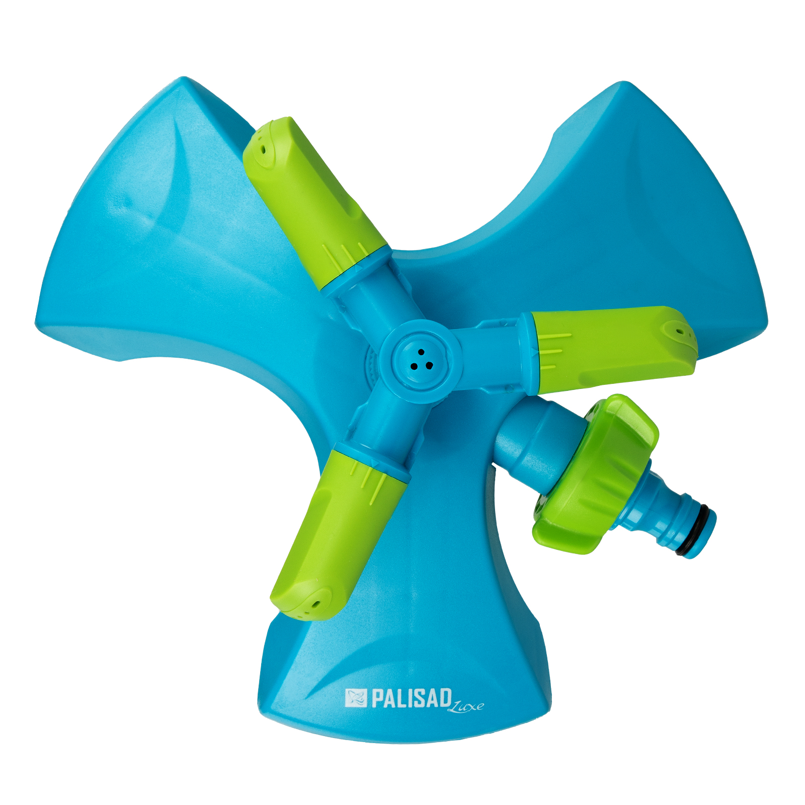 Разбрызгиватель вращающийся, 3 лопасти, утяжеленная база, LUXE Palisad