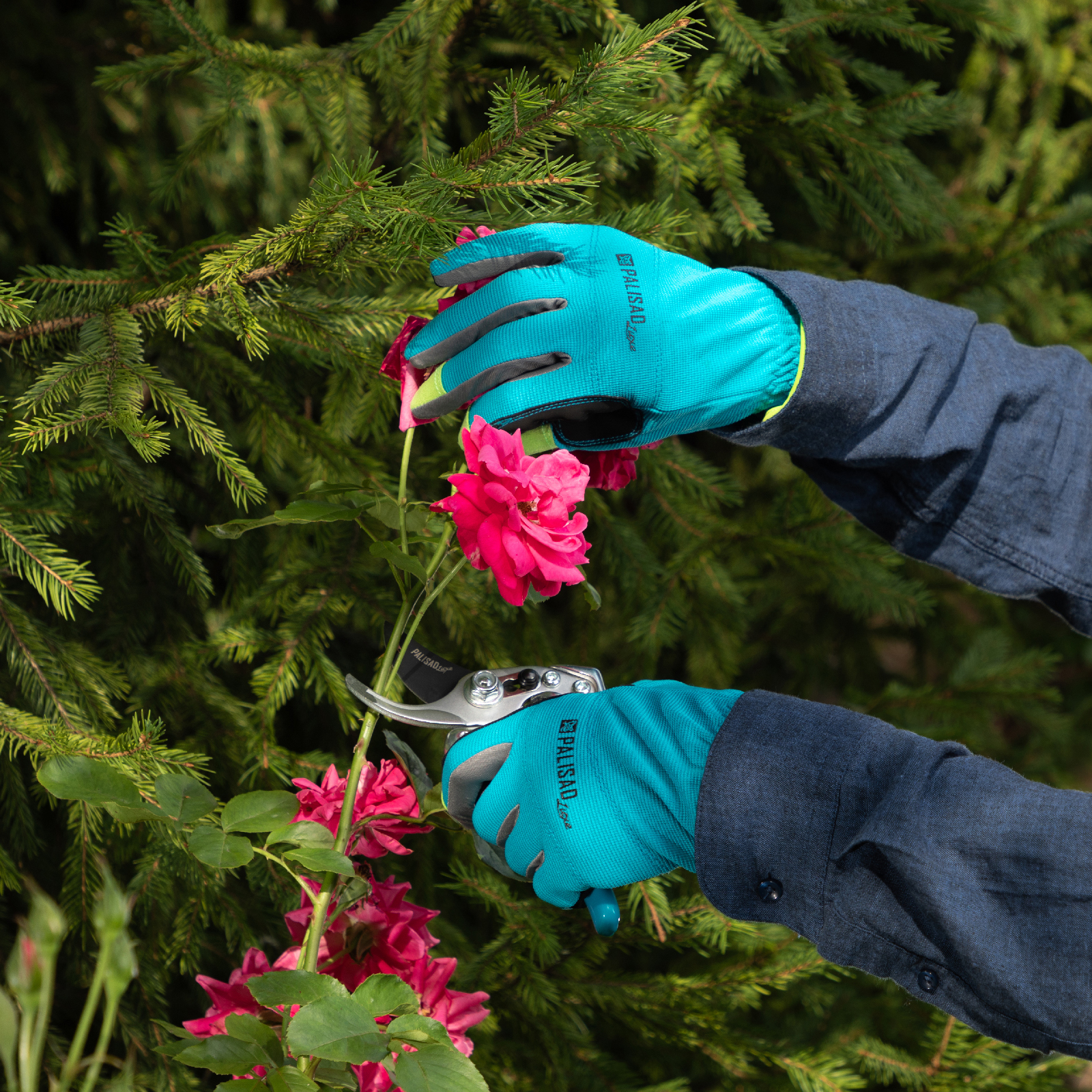 Перчатки садовые, универсальные, размер 9, Luxe Palisad