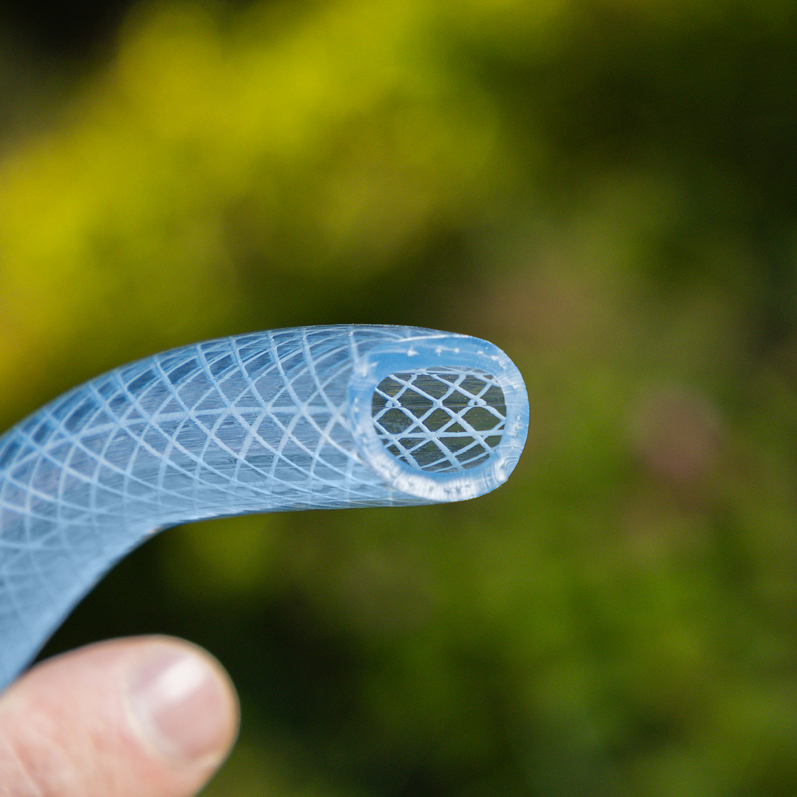 Шланг поливочный прозрачный армированный 3-х слойный, 1/2", 25 м Palisad