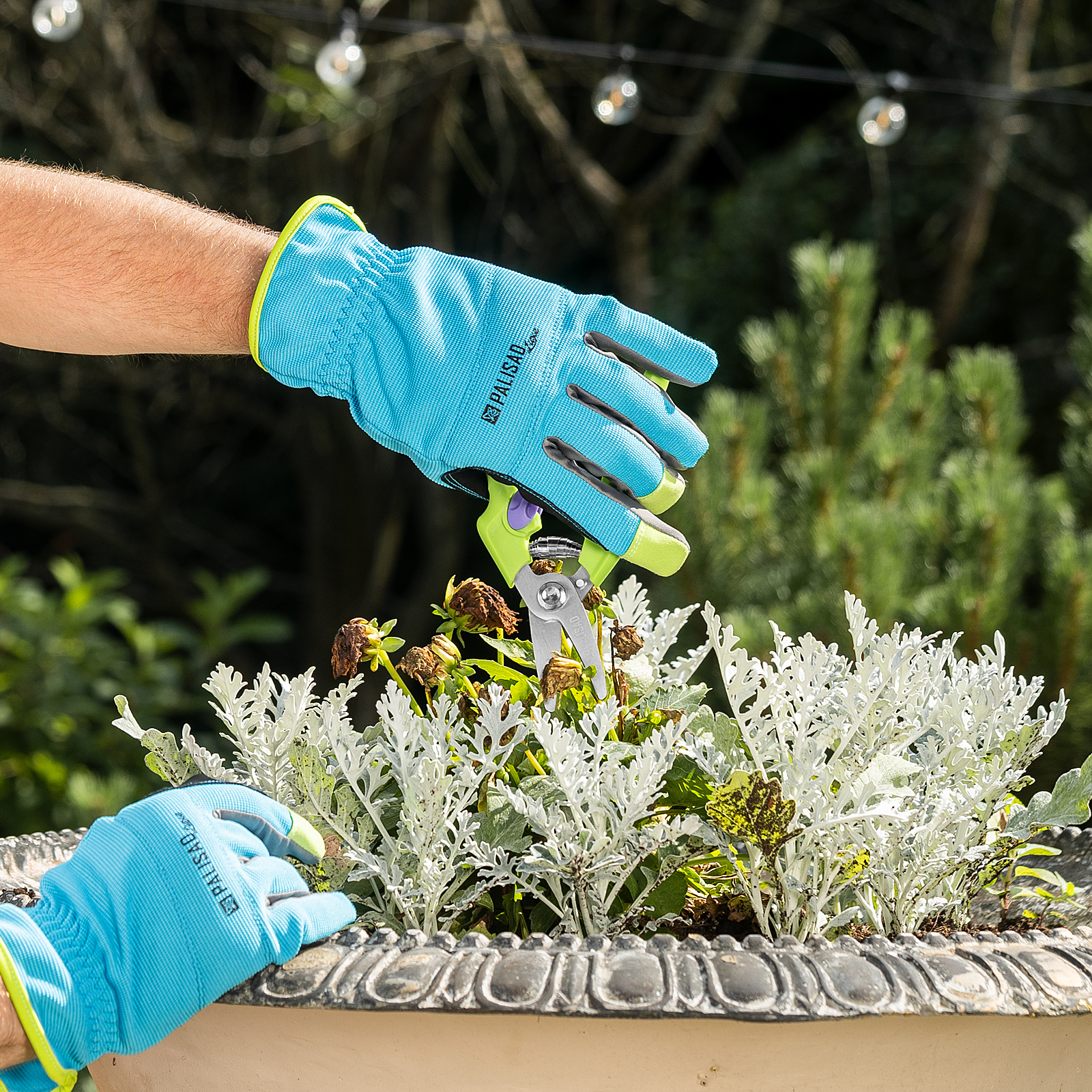 Секатор цветочный, 190 мм, пластиковые рукоятки Palisad