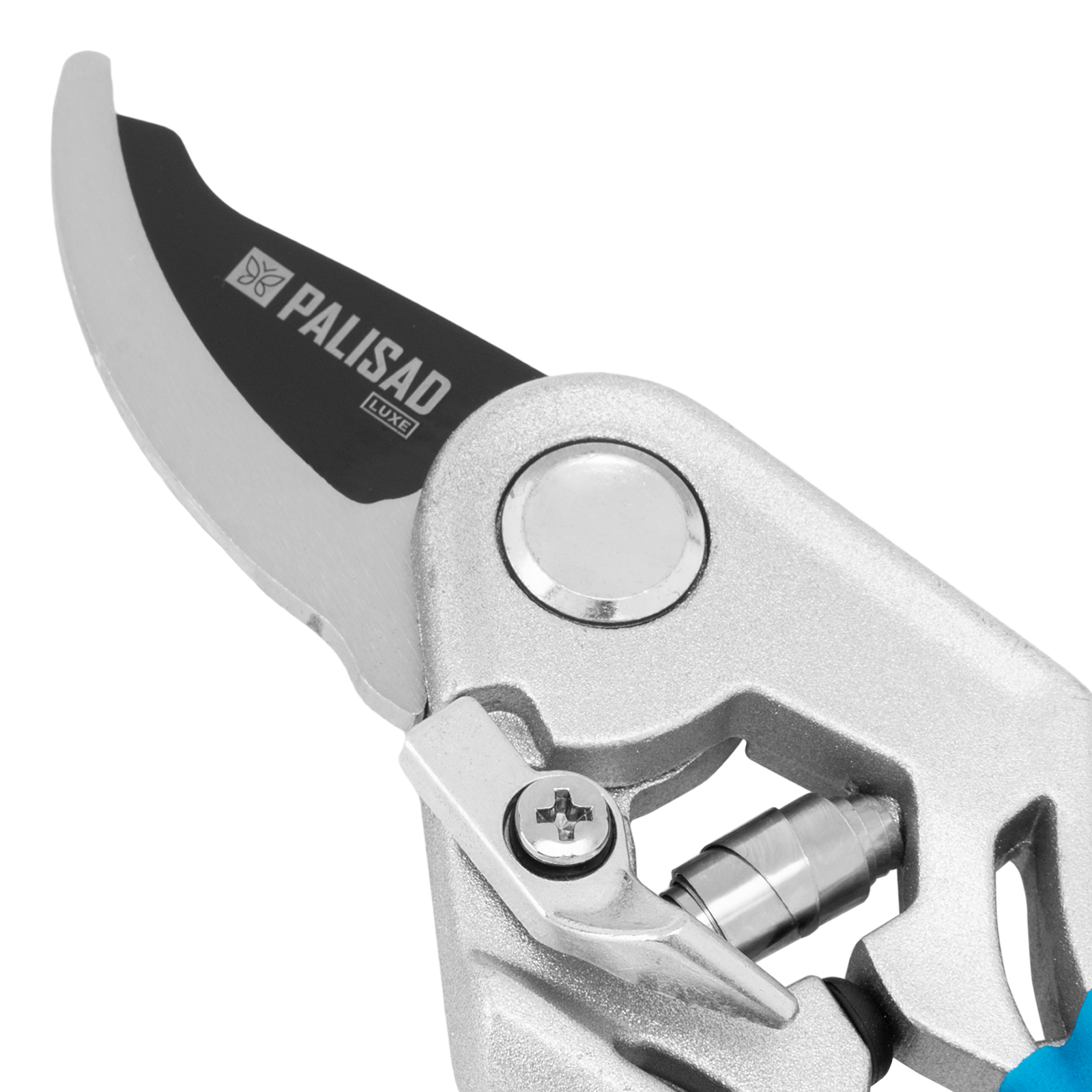 Секатор прямого реза, 205 мм, алюминиевые рукоятки в ПВХ-оболочке, LUXE Palisad