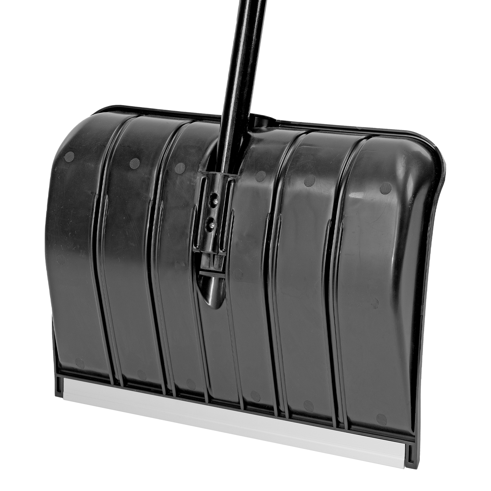 Лопата для уборки снега, полипропилен, 455х345х1330 мм, алюминиевый черенок, BASE Palisad