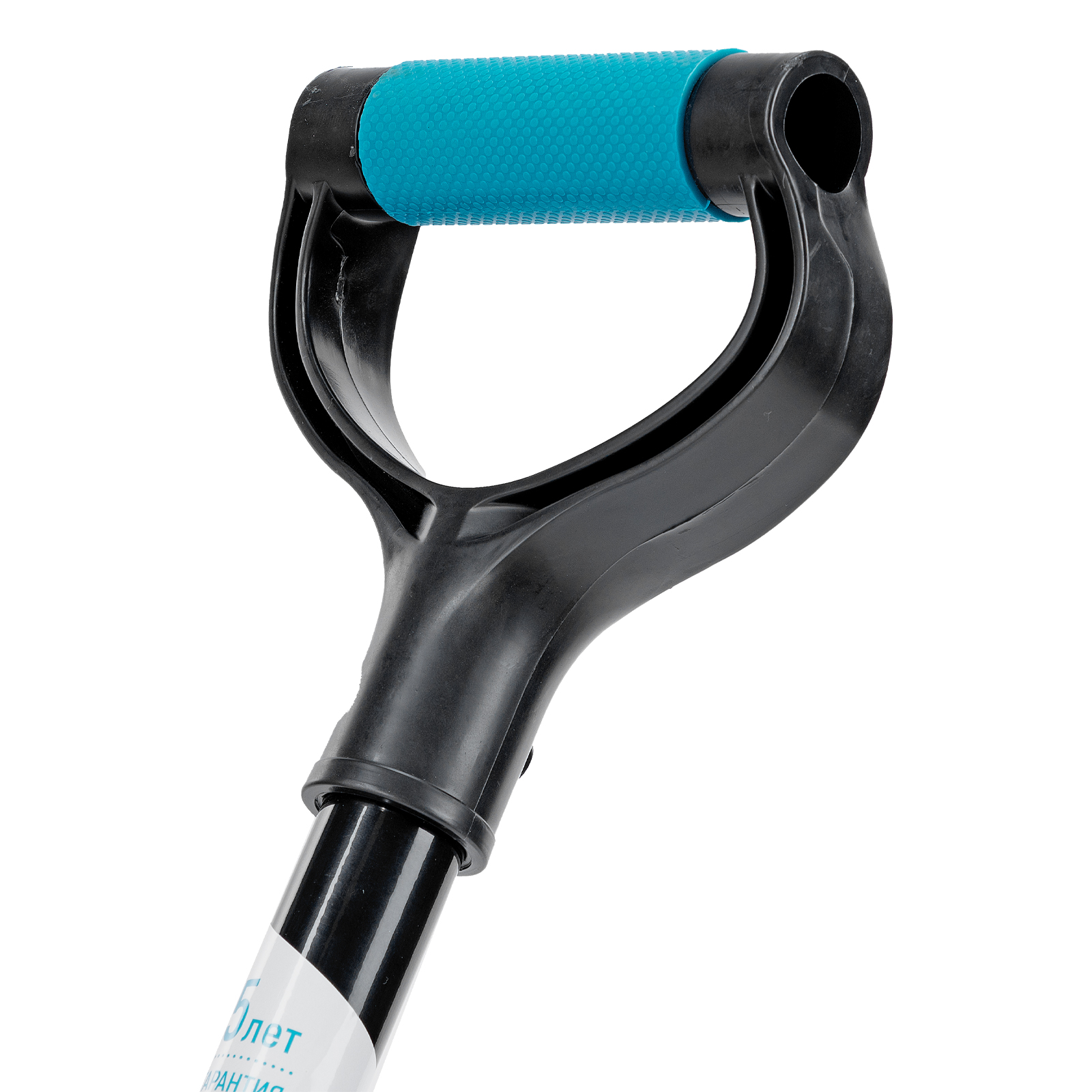 Лопата для уборки снега, поликарбонат, 260х310х870 мм, стальной черенок, LUXE Palisad