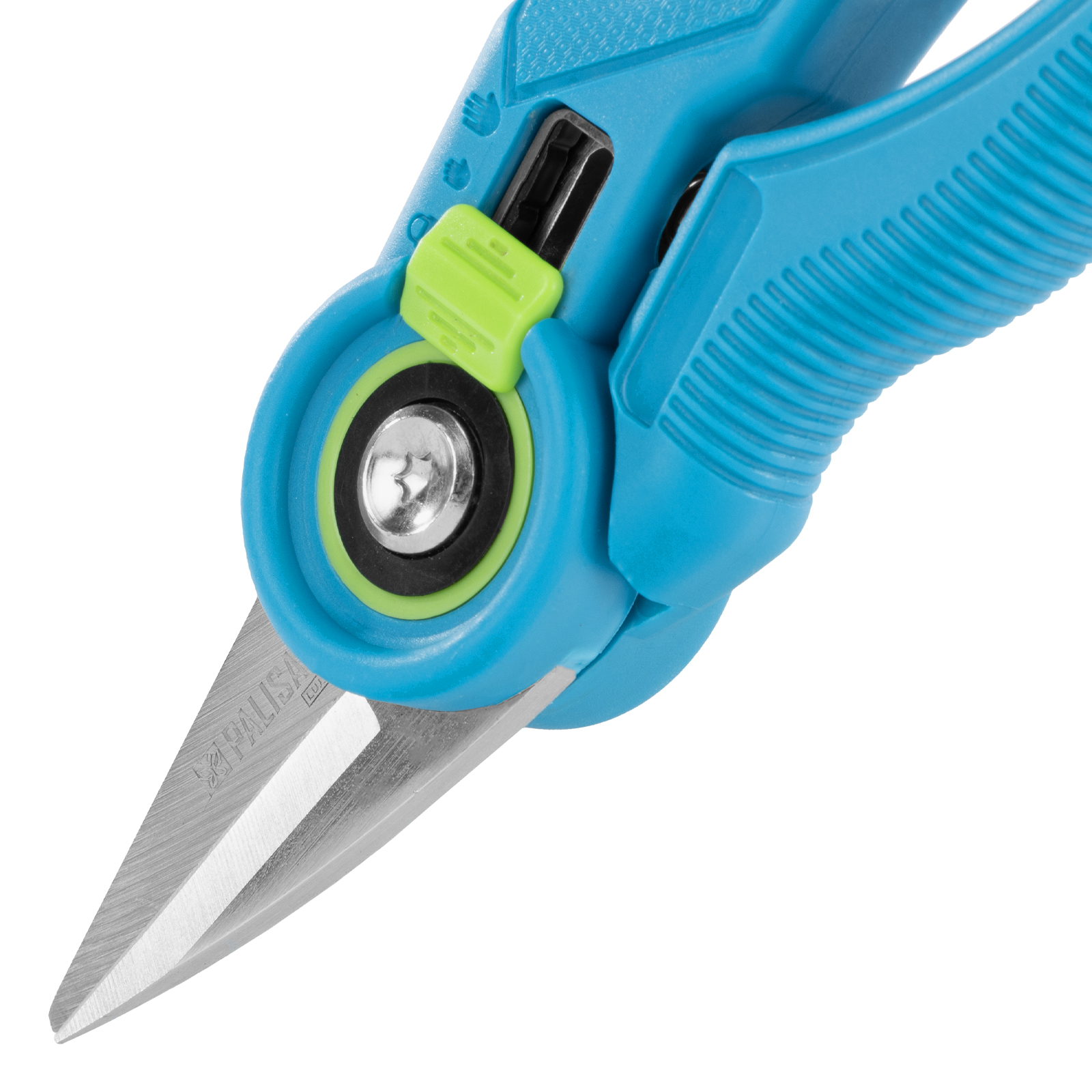 Секатор цветочный, 215 мм, регулировка захвата, пластиковые рукоятки, LUXE Palisad