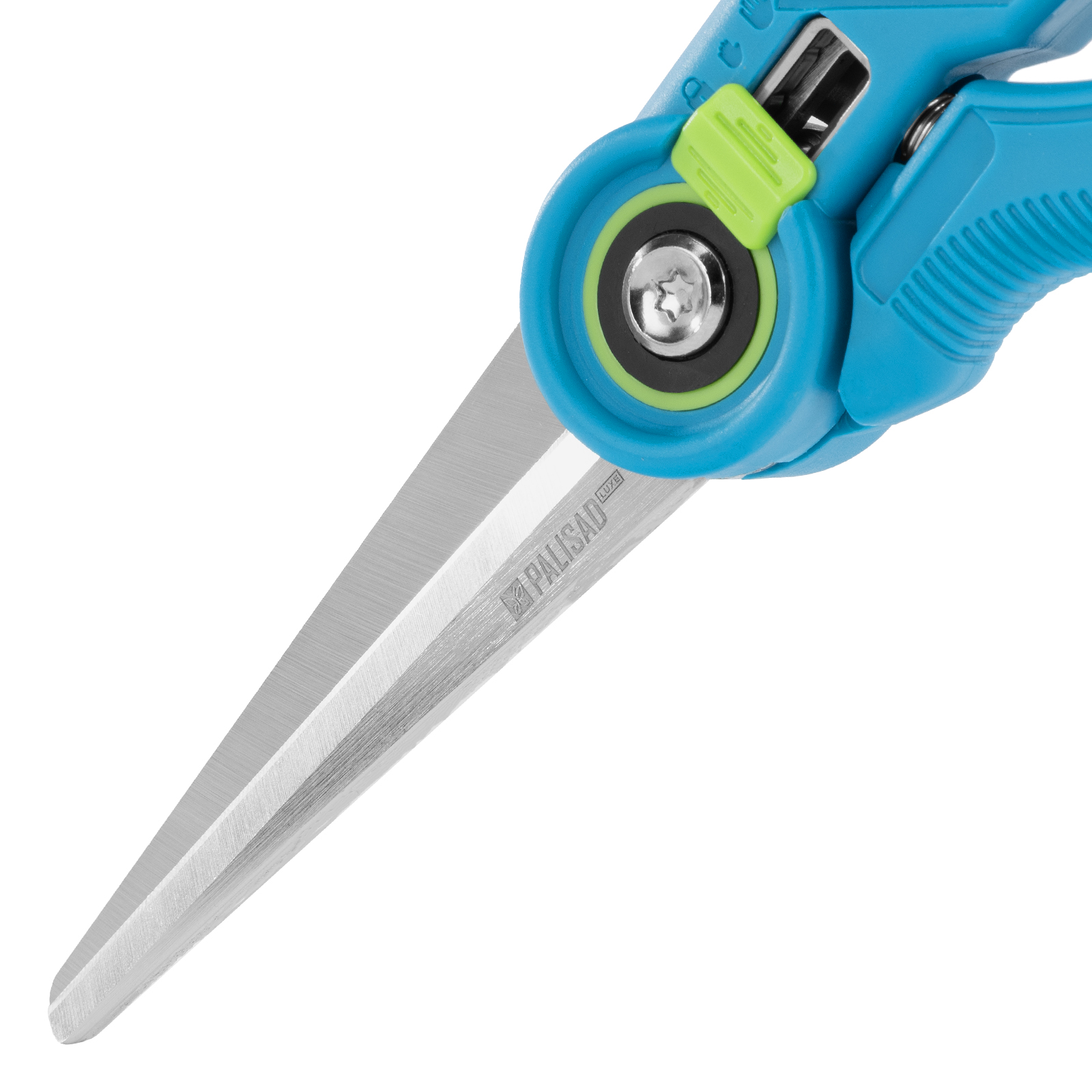 Секатор цветочный, удлиненный, 275 мм, регулировка захвата, пластиковые рукоятки, LUXE Palisad