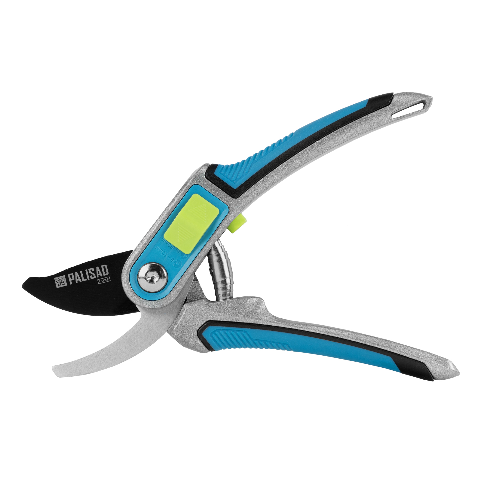 Секатор прямого реза, 215 мм, регулировка захвата, трехкомпонентные рукоятки, LUXE Palisad