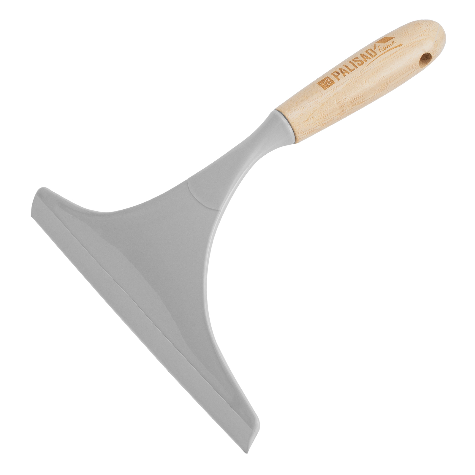 Водосгон оконный 235х230 мм, бамбуковая рукоятка, Home Palisad