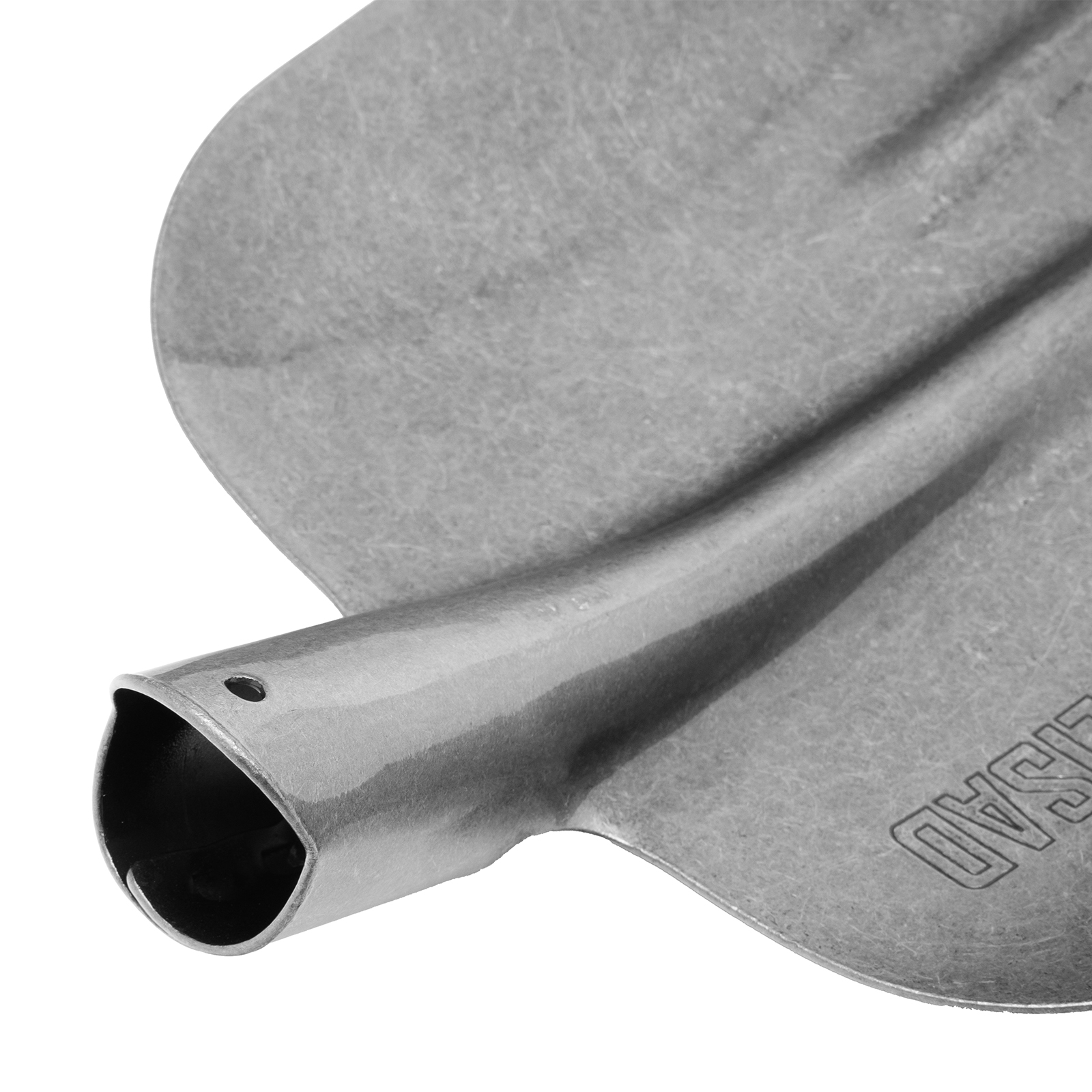 Лопата совковая, 235х285, ребра жесткости, рессорная сталь, 0,9 кг, без черенка, LUXE// Palisad