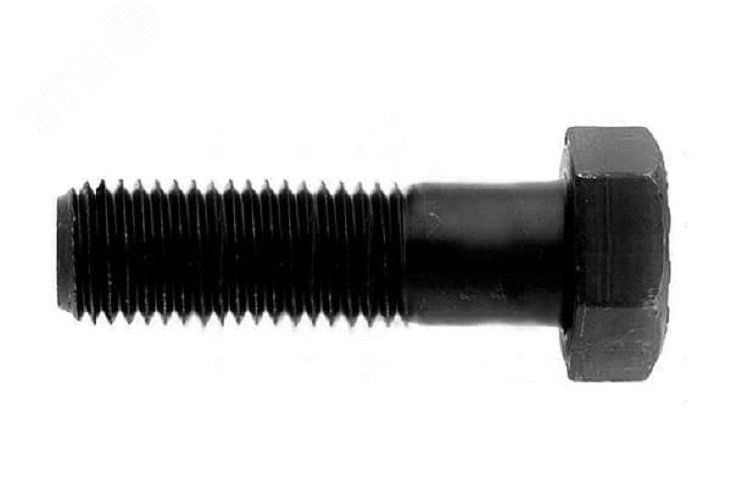 Болт ГОСТ 32484.3 - М20х90-10.9-HR-ХЛ с           шестигранной головкой с увеличенным размером под  ключ