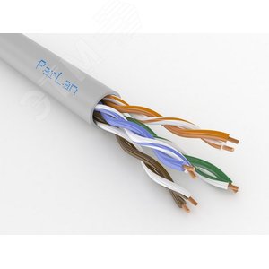 Кабель (провод) ParLan U/UTP Cat5e PVCLS нг(А)-FRLS 4х2x0.52