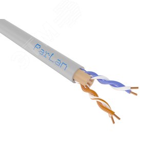 Кабель(провод) ParLan U/UTP Cat5e PVCLS нг(A)-FRLS 2х2х0.52