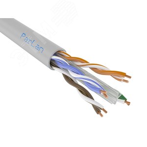 Кабель (провод) ParLan U/UTP Cat6 4х2х0.57 PVC