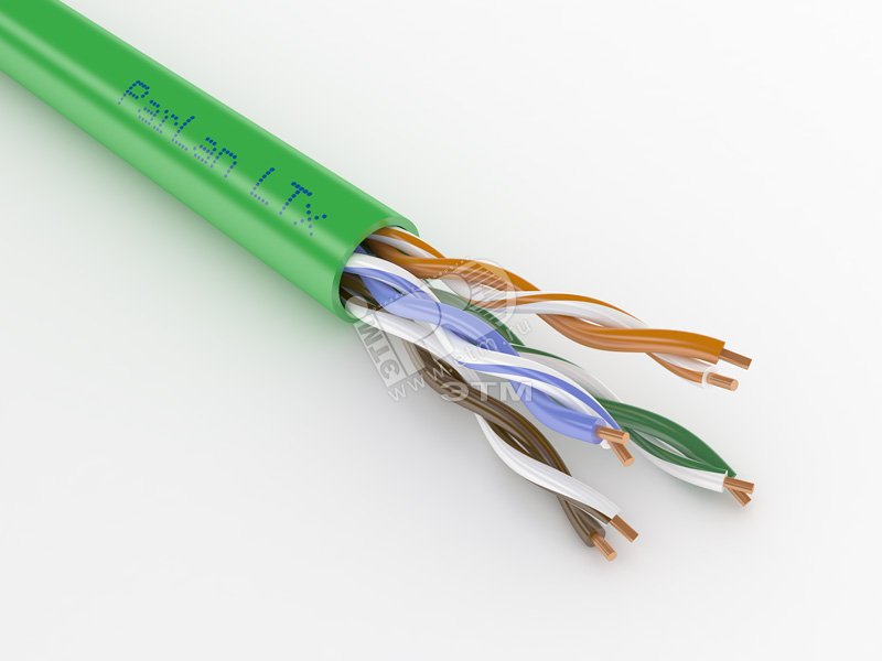 Кабель (провод) ParLan™ U/UTP категория 5e PVCLSнг(A)-LSLTx 2х2х0.52мм