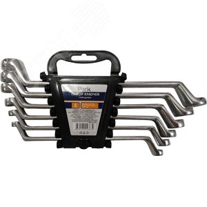 Набор накидных ключей 6шт CrV