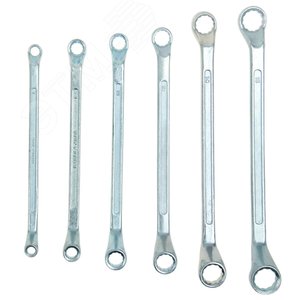 Набор накидных ключей 6шт