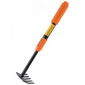 Грабельки HG3550-D (5-зуб., поролоновая ручка)