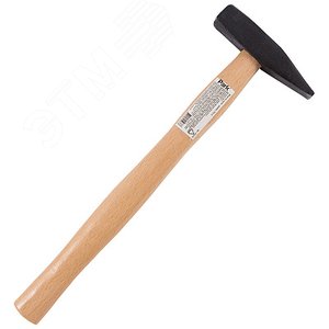 Молоток 200гр, деревянная рукоятка
