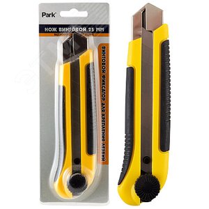 Нож технический винтовой лезвие 25мм