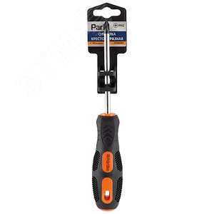 Отвертка Strom PH2х10см, двухкомпонентная рукоятка OTV009DK, крестовая