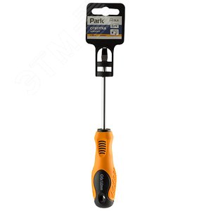 Отвертка Standart SL6х10см, двухкомпонентная рукоятка, шлицевая