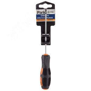 Отвертка Strom PH0x10см, двухкомпонентная рукоятка OTV001DK, крестовая