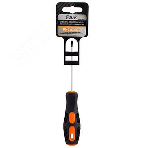 Отвертка Strom PH0х7,5см, двухкомпонентная рукоятка OTV014DK, крестовая