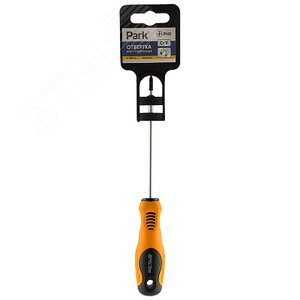 Отвертка Standart PH0х10см, двухкомпонентная рукоятка, крестовая