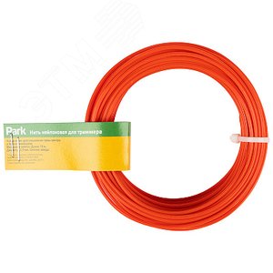 Нить нейлоновая для триммера звезда 2,0мм, 15м.