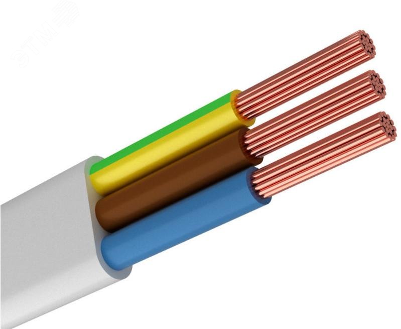 Шнур ШВВП 3х0.5 (100м) ТРТС