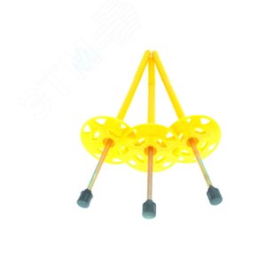 Дюбель для теплоизоляции с гвоздем с термогол. TDMT 10х180 (D=4,2) BULK БАУ-ФИКС (250шт.)