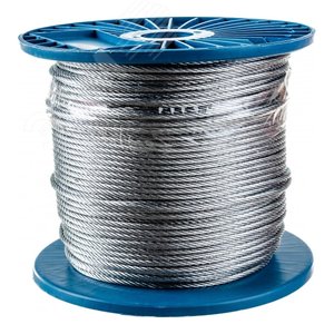 Трос DIN3055 1,5мм стальн. оцинкованный (500м)