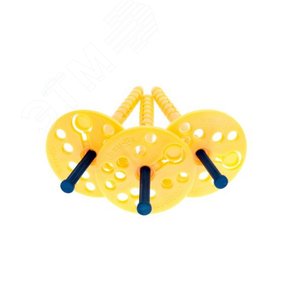 Дюбель для теплоизоляции с пласт. гвоздем TDZP 10х220 (D=4,9) BULK БАУ-ФИКС (250шт.)