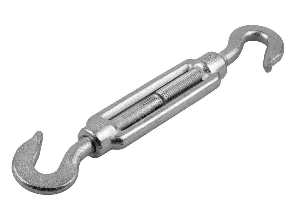 Талреп М12 DIN1480 крюк-крюк оцинкованный