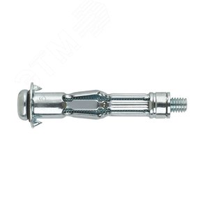 Анкер металлический для гипсокартона ПАРТНЕР INCO M6x72 D12