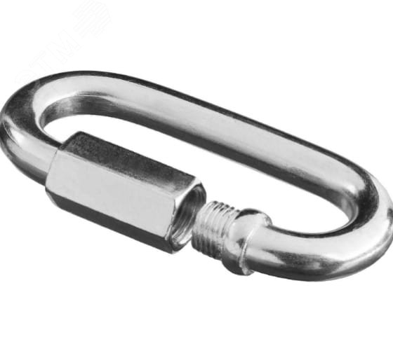 Карабин винтовой 4мм оцинкованный