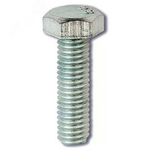 Болт DIN933 М8х100 шестигранная голова полная     резьба оцинкованный класс прочности 8.8