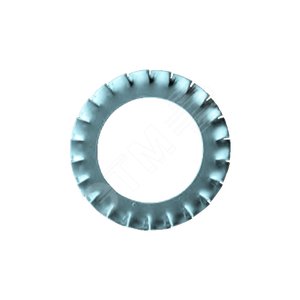 Шайба DIN6798А М10 зубчатая оцинкованная (10 шт)